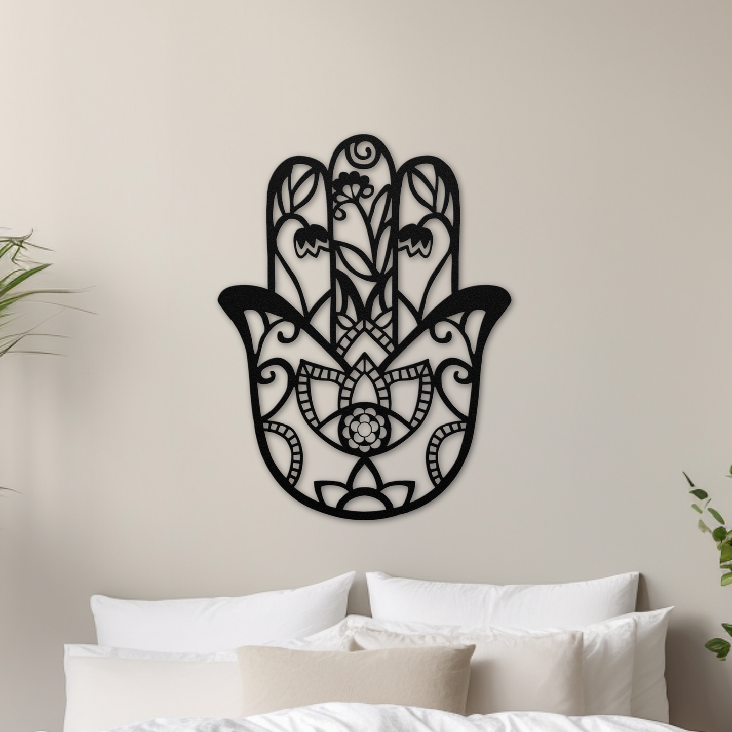 Decorative Hamsa metal sign
