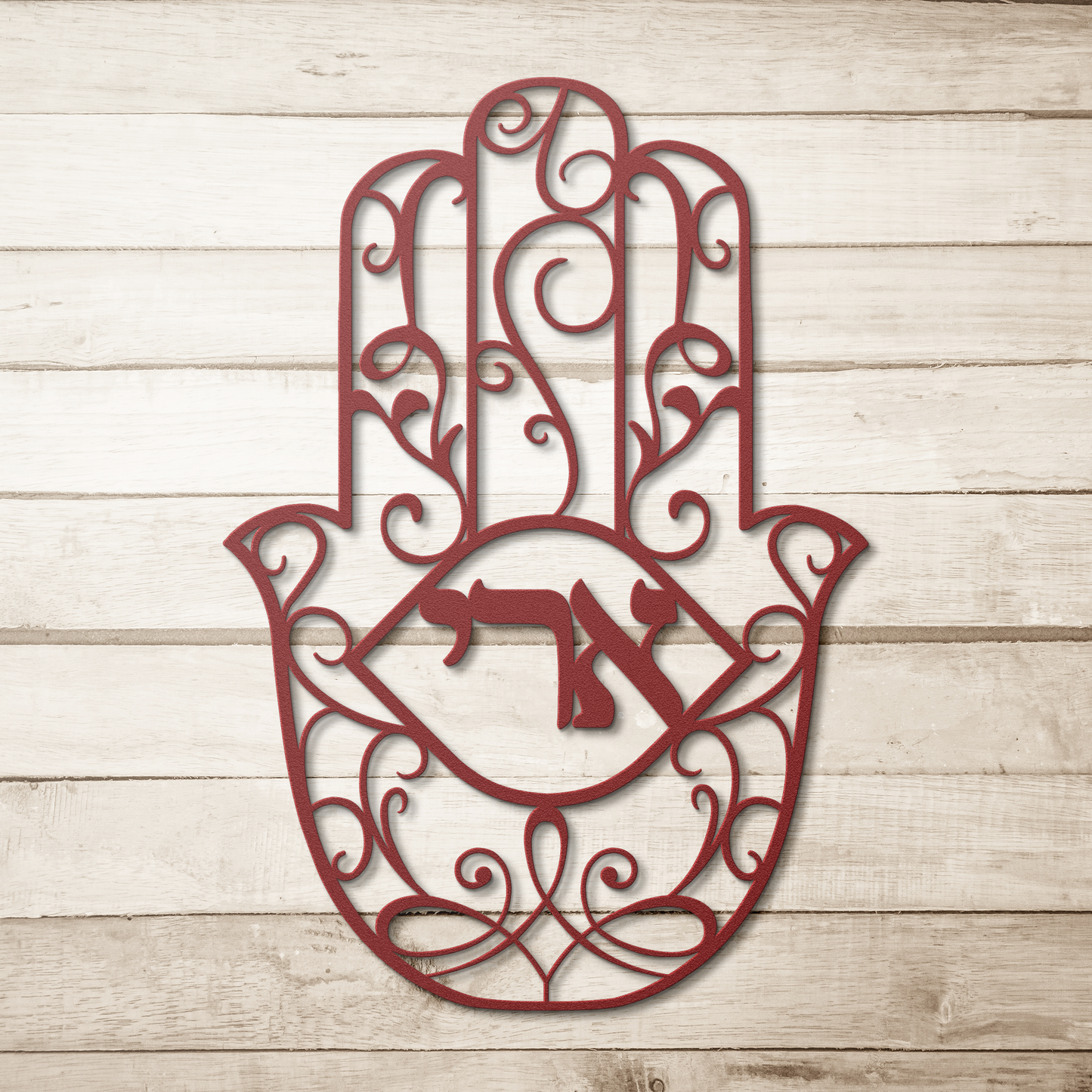 Custom_order-_Hamsa_with_the_childs_nam_Red_Simple_Wood_BKGD_Mockup.png