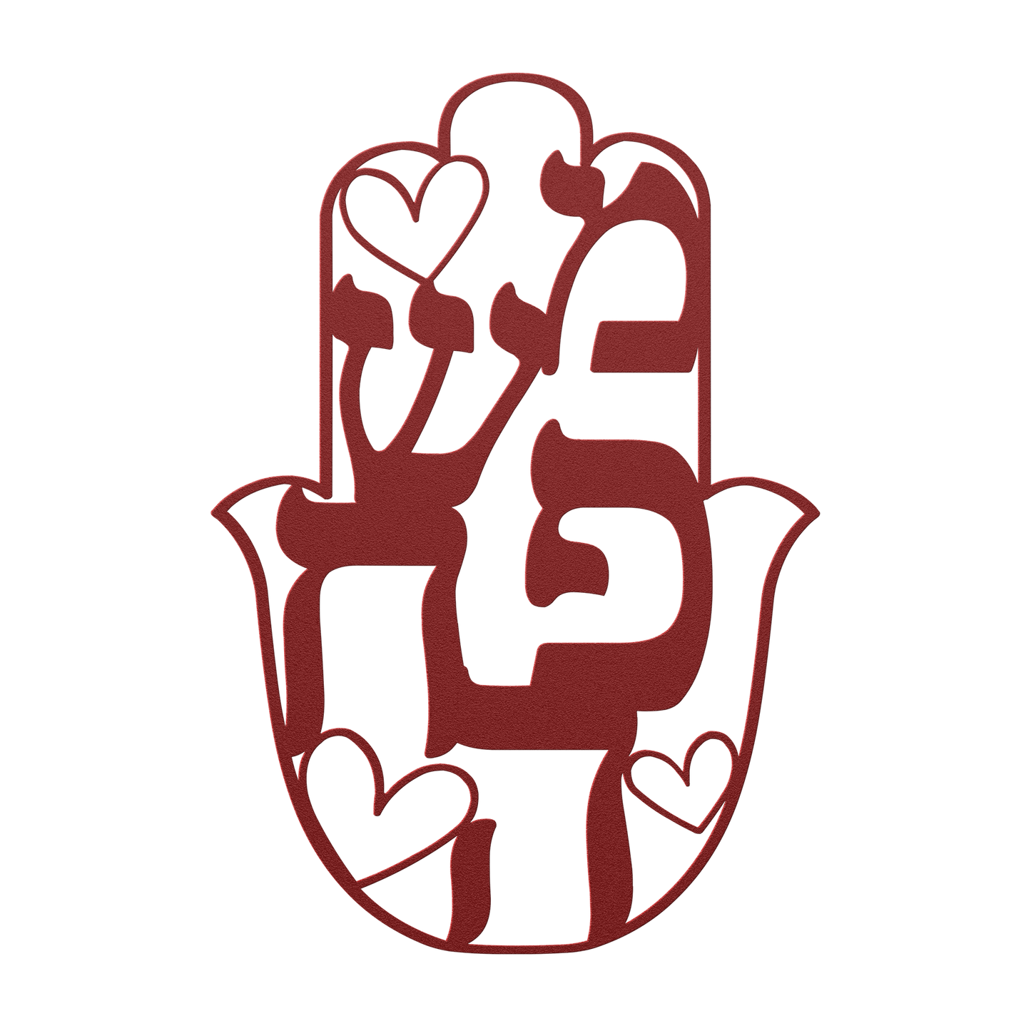 Hamsa_metal_sign_with_the_Hebrew_word_f_Red_Transparent_Mockup.png