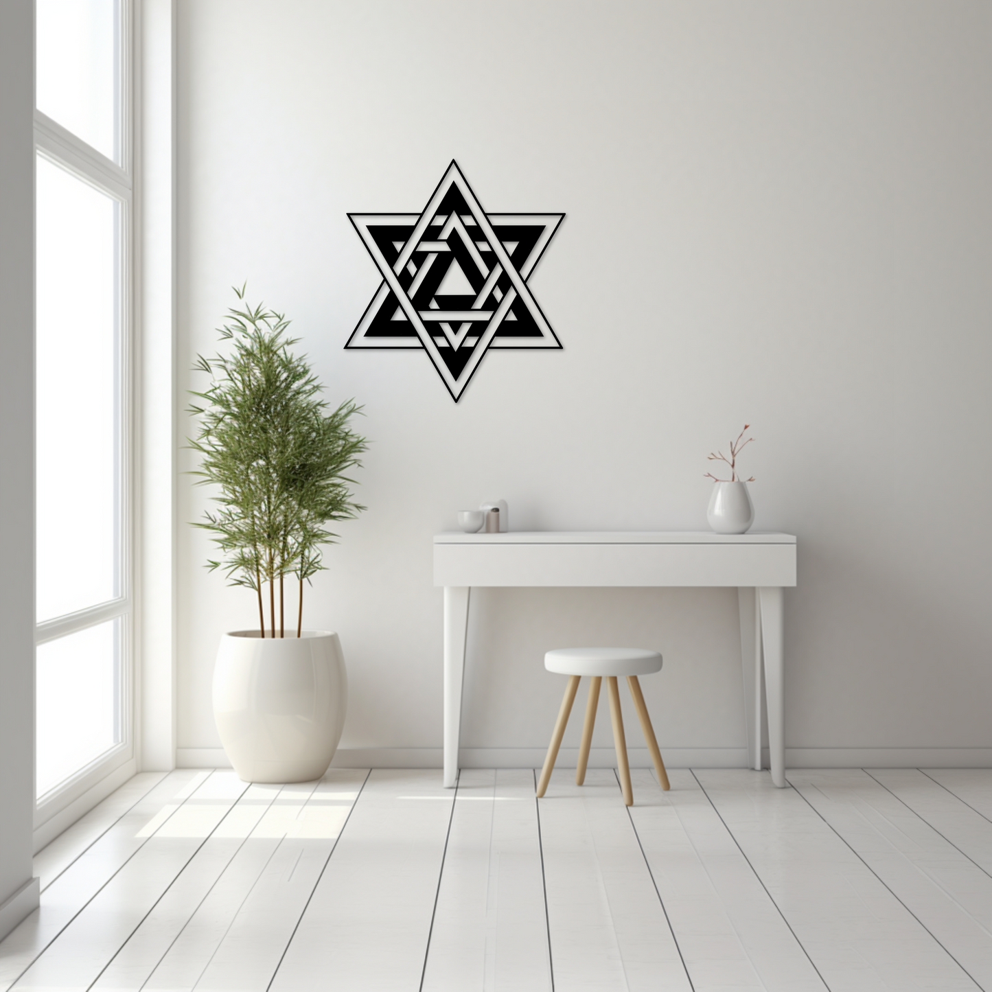 The Star of David - 4 layers