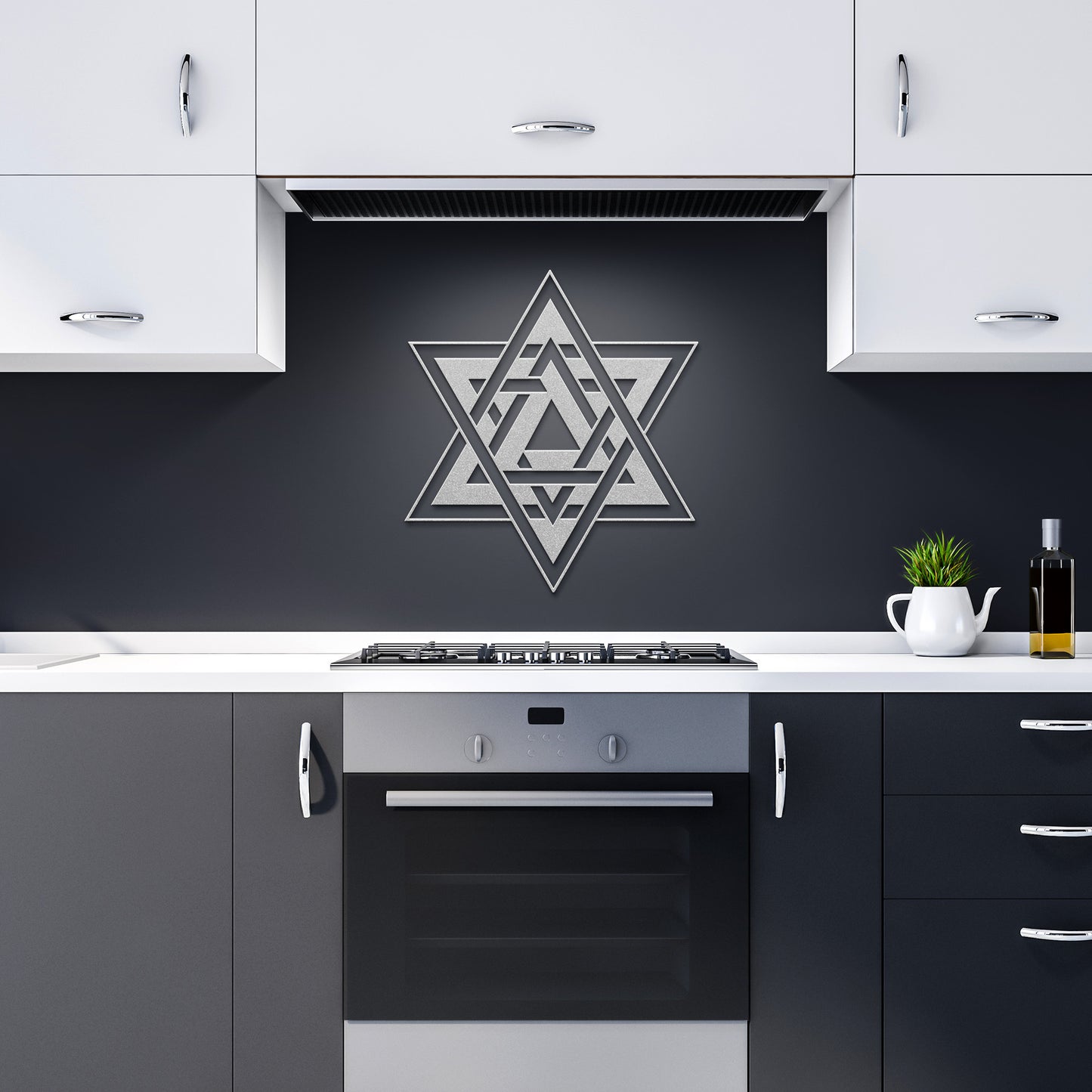 The Star of David - 4 layers