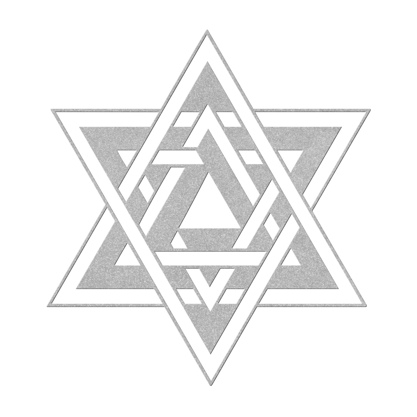 The Star of David - 4 layers