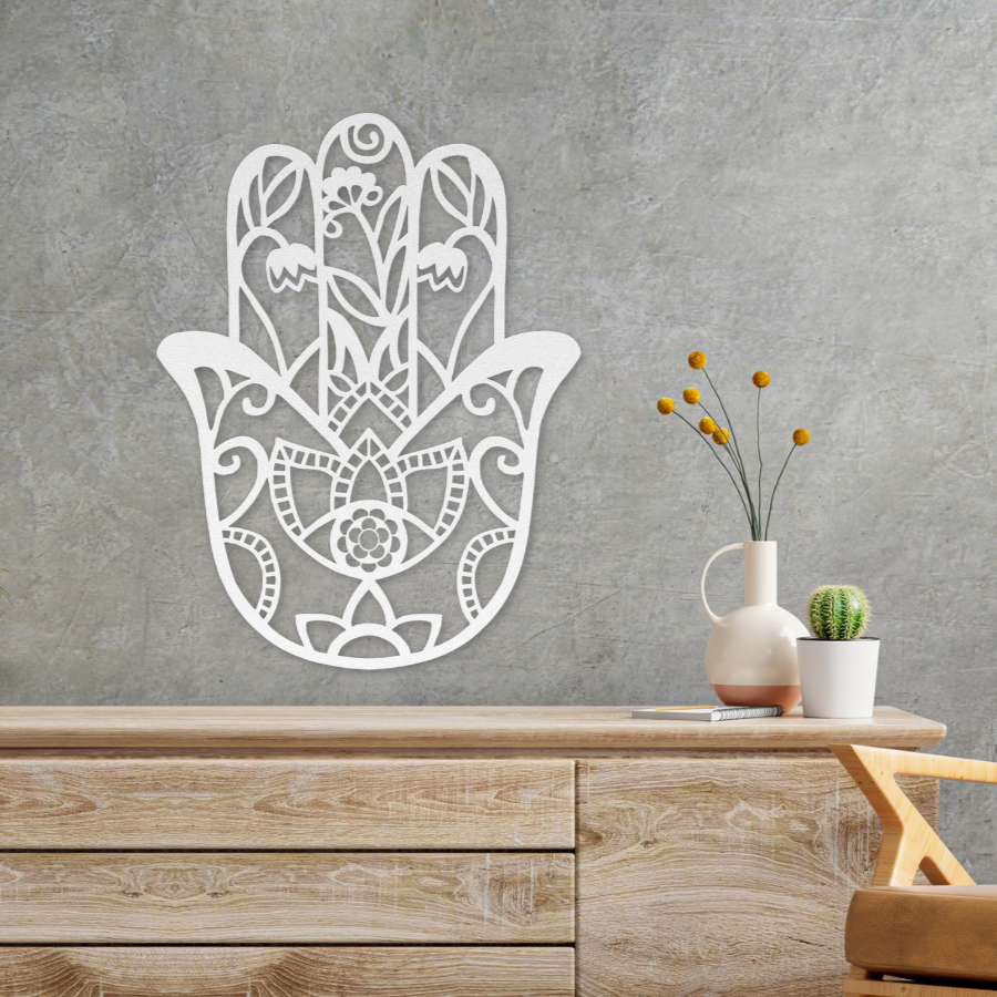Decorative Hamsa metal sign
