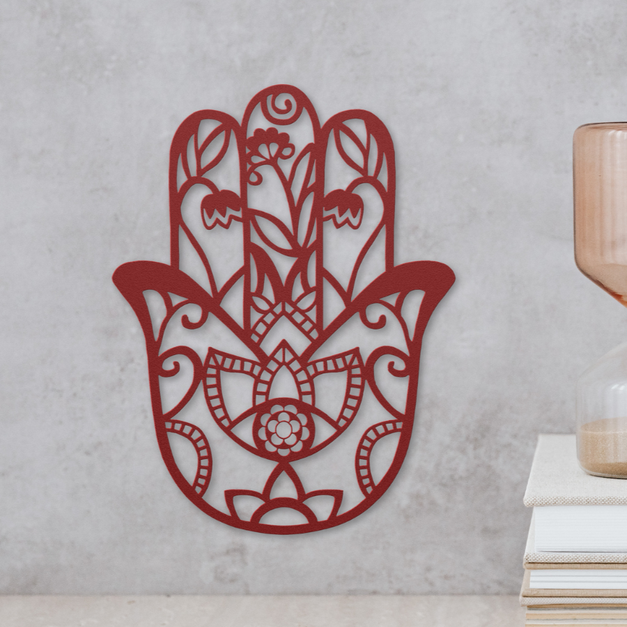 Decorative Hamsa metal sign